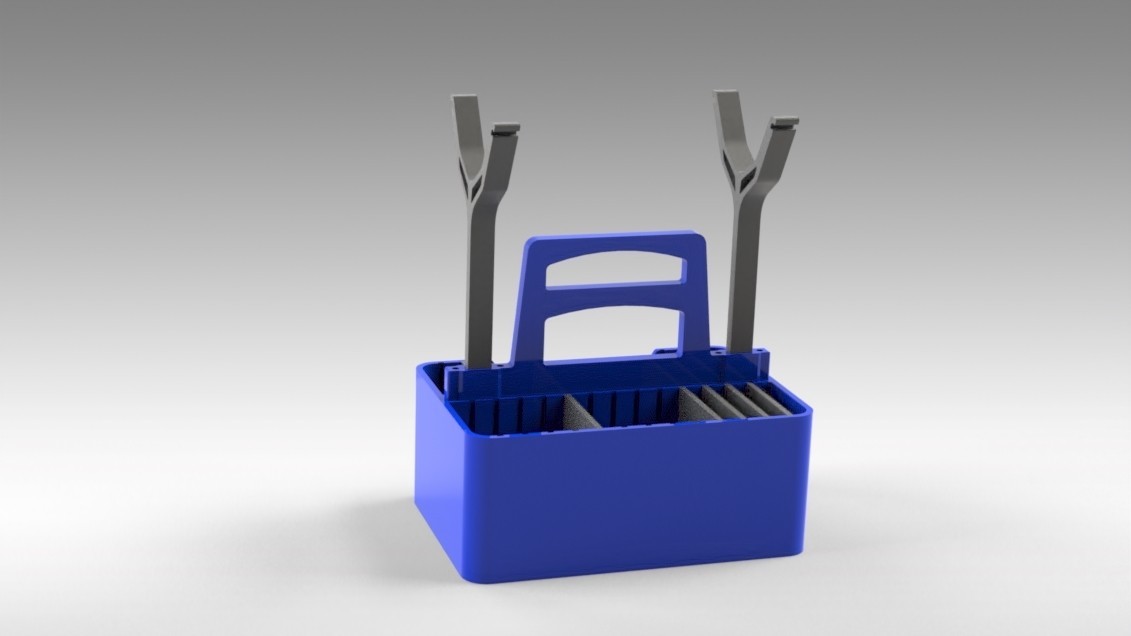 STL file RC PLANE or Drone FIELD TOOL BOX configurable design 🛩️・3D